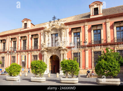 Sevilla Palast der Erzbischöfe Erzbistum Sevilla Plaza Virgen de los Reyes Santa Cruz Sevilla Sevilla Spanien Sevilla Andalusien Spanien EU Europa Stockfoto