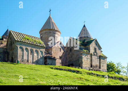 Goshavank Klosteranlage, Mann, Provinz Tavush, Armenien Stockfoto