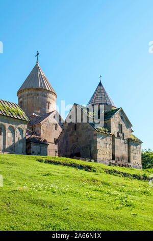 Goshavank Klosteranlage, Mann, Provinz Tavush, Armenien Stockfoto