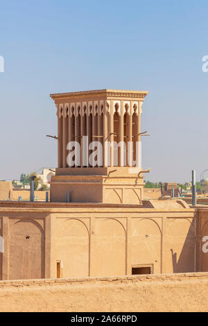 Windcatcher, windturm, badgir, Yazd, Provinz Yazd, Iran Stockfoto