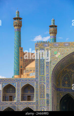 Shah Moschee, Isfahan, Provinz Isfahan, Iran Stockfoto