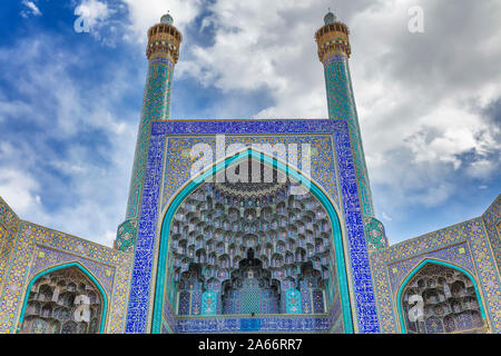 Shah Moschee, Isfahan, Provinz Isfahan, Iran Stockfoto