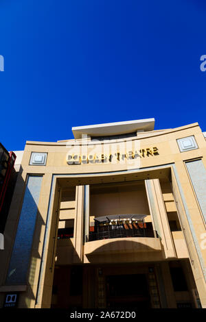 Die Dolby Film Theater, Austragungsort der jährlichen Oscar-verleihung, Hollywood Boulevard, Los Angeles, Kalifornien, Vereinigte Staaten von Amerika. Oktober Stockfoto