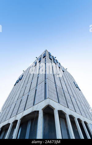 Polizeistation, Bonny Street, Blackpool, Lancashire. In den 1970er Jahren unter der Anleitung von Lancashire County Architekten Roger Stand gebaut Stockfoto