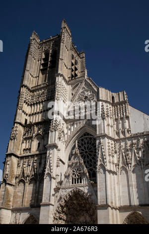 Auxerre, Frankreich, Canal du Nivernais, Stockfoto
