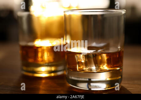 Luxus alkoholische Getränke Stockfoto