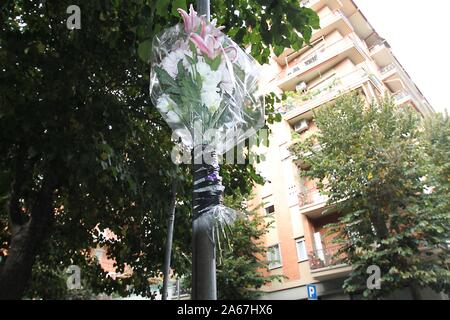 ROMA - OMICIDIO LUCA SACCHI Stockfoto