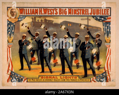 William H.'s West Big Minstrel Jubiläum Stockfoto