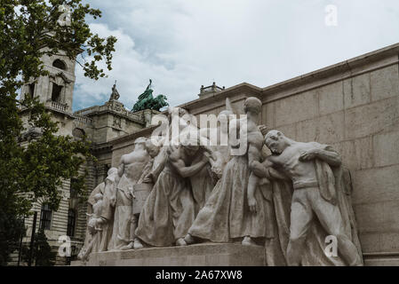 Kossuth Memorial, ein öffentliches Denkmal der ehemalige ungarische Regent-President Lajos Kossuth Stockfoto