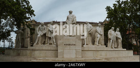 Kossuth Memorial, ein öffentliches Denkmal der ehemalige ungarische Regent-President Lajos Kossuth Stockfoto