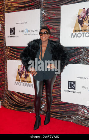 Ankunft auf dem roten Teppich für die Europäische Premiere von Hitsville der Motown, Luxe Odeon Leicester Square, London. 22.09.19 Mit: Mica Paris, Wo: London, Vereinigtes Königreich, wenn: 23 Sep 2019 Credit: WENN.com Stockfoto