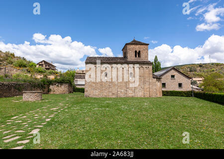 Iglesia de San Caprasio, Santa Cruz de la Serós, Aragon, Spanien Stockfoto