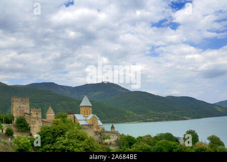 Georgien, Kaukasus: ananuri Schloss Stockfoto