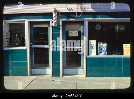 Willis Schönheitssalon, Waycross, Georgia Stockfoto