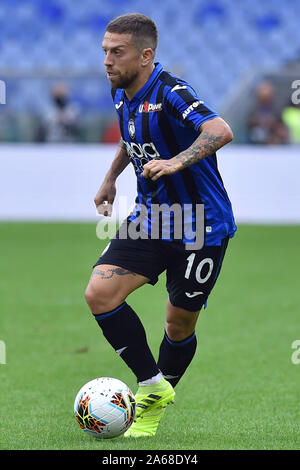 Fußball Serie A Lazio v Atalanta. Rom (Italien), 19. Oktober 2019. Alejandro Gomez Stockfoto