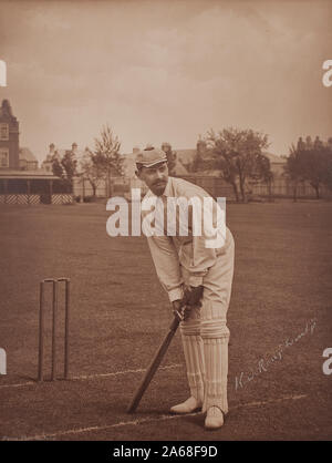 Indische Adeliger und cricketer Ranjitsinhji (1872-1933), die Cambridge und Stern Batsman für Sussex und England captained Stockfoto