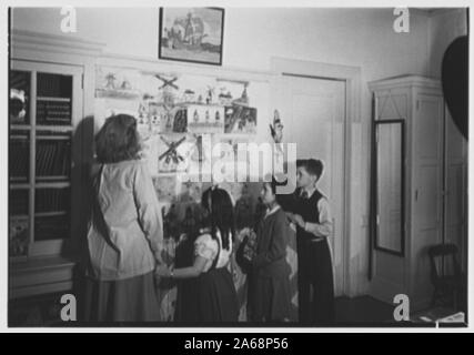 Woodmere Akademie, Woodmere, Long Island. Stockfoto