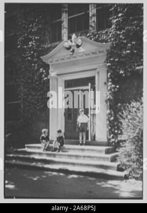 Woodmere Akademie, Woodmere, Long Island. Stockfoto