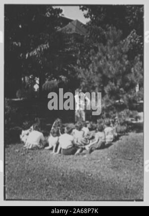 Woodmere Akademie, Woodmere, Long Island. Stockfoto