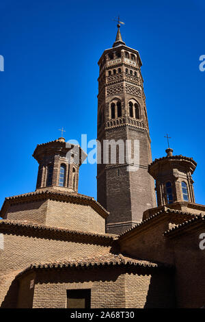 Die Pfarrkirche von San Pablo Zaragoza Stockfoto