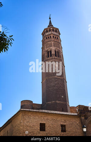 Die Pfarrkirche von San Pablo Zaragoza Stockfoto