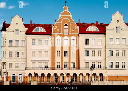 Altstadt Straße. Vintage europäischen Häusern. Stockfoto