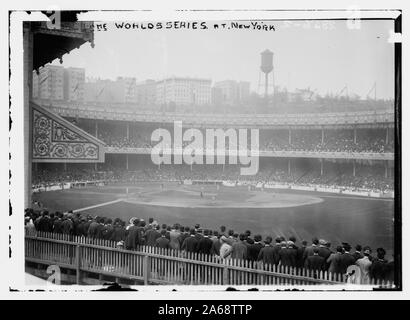 World Series 1913, 3. Spiel, Polo Grounds, NY (Baseball) Stockfoto