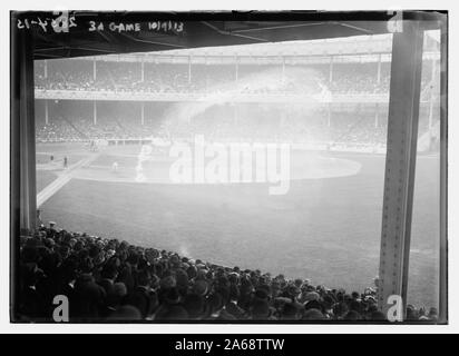 World Series 1913, 3. Spiel, Polo Grounds, NY (Baseball) Stockfoto