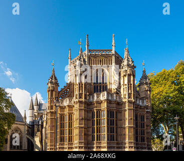 Das Henry VII Marienkapelle, Westminster Abbey, London, UK. Stockfoto