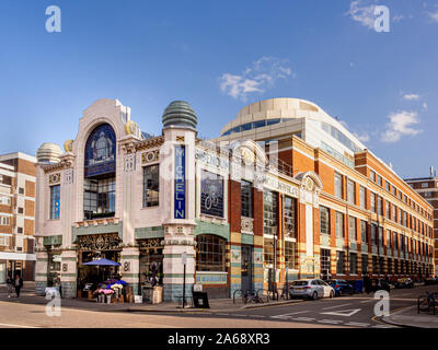 Der Bibendum Michelin Gebäude (Haus) 81 Fulham Road, Chelsea, London, Großbritannien. Stockfoto