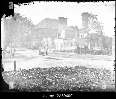 Yorktown, Virginia Hauptquartier von General John B. Magruder Abstract: Ausgewählte Bürgerkrieg Fotografien, 1861-1865 Stockfoto