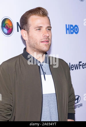 New York, NY, USA - Oktober 23, 2019: Scott Evans besucht die öffnung Nacht Screening der ell Durch "während NewFest Film Festival in der SVA Theater, Manhat Stockfoto