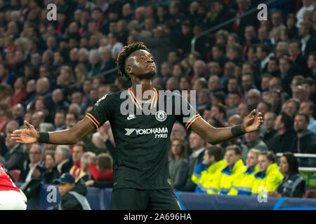 Tammy Abraham (Chelsea) während der Champions League match Ajax-Chelsea, 23. Oktober 2019 in Amsterdam, Niederlande. Credit: SCS/Sander Chamid/LBA/Alamy leben Nachrichten Stockfoto