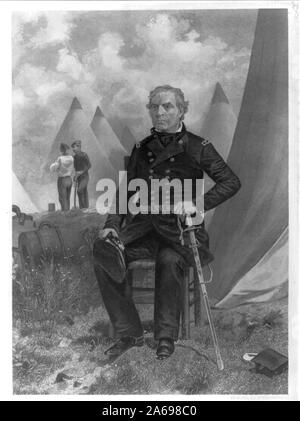 Zachary Taylor, Pres. USA, 1784-1850 Stockfoto