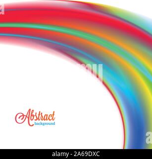 Abstrakte verschwommen bunt leuchtenden Hintergrund Stock Vektor