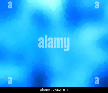 Abstrakte Mosaik Fliese Textur. Blaue geometrische polygon Zellen. Raster. Geometrische Formen Hintergrund. Stockfoto