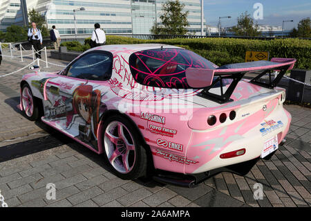 Tokio, Japan. 23 Okt, 2019. Drücken Sie auf der 46. Tokyo Motor Show 2019 am Messegelände Tokyo Big Sight. Tokio, 23.10.2019 | Verwendung der weltweiten Kredit: dpa/Alamy leben Nachrichten Stockfoto