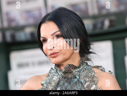 Oktober 24, 2019 Hollywood, CA, USA: 24. Oktober 2019 - Hollywood, Kalifornien - Kathrine Narducci. Premiere von Netflix's'' der Ire'' bei TCL Chinese Theater IMAX statt. Photo Credit: FayeS/AdMedia (Credit Bild: © F Sadou/AdMedia über ZUMA Draht) Stockfoto