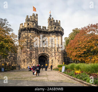 Das torhaus von Schloss von Lancaster, Lancaster, Lancashire, England, Großbritannien. Stockfoto