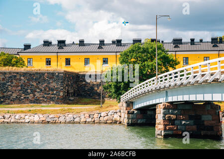 Seefestung Suomenlinna in Helsinki, Finnland Stockfoto