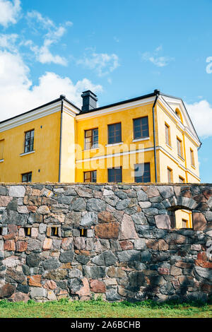 Seefestung Suomenlinna in Helsinki, Finnland Stockfoto