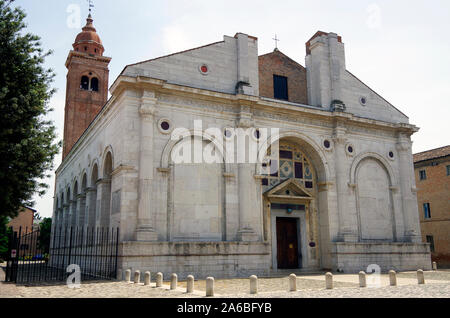 Unvollendete Kathedrale, von San Francesco da Rimini, Mausoleum der Familie Malatesta, Architekt Leon Battista Alberti, der erste Architekt der Renaissance Stockfoto