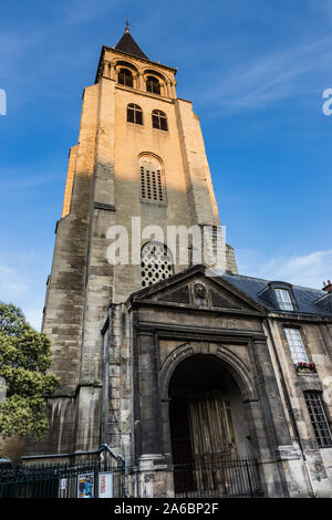 Kirche Saint-Germain-des-Prés in Paris, Frankreich Stockfoto