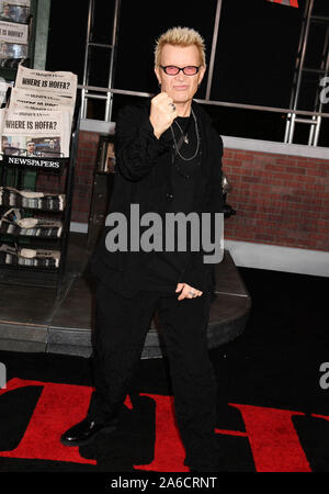 HOLLYWOOD, CA - 24. Oktober: Billy Idol die Premiere der von Netflix" Der Ire besucht' an TCL Chinese Theatre am 24. Oktober 2019 in Hollywood, Kalifornien. Stockfoto