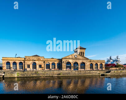 Forth Ports Büro, Albert Dock, Leith Harbour, Edinburgh, Schottland, Großbritannien Stockfoto