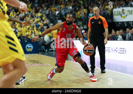 Berlino, Italien. 25 Okt, 2019. 32 darrun hilliardduring Alba Berlin vs CSKA Mosca, Basketball Euroleague Meisterschaft in Berlino, Italien, 25. Oktober 2019 - LPS/Michele Morrone Credit: Michele Morrone/LPS/ZUMA Draht/Alamy leben Nachrichten Stockfoto