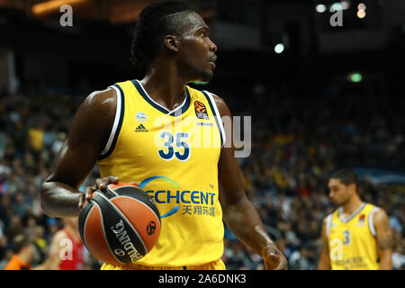 Berlino, Italien. 25 Okt, 2019. 35 Landry nnokoduring Alba Berlin vs CSKA Mosca, Basketball Euroleague Meisterschaft in Berlino, Italien, 25. Oktober 2019 - LPS/Michele Morrone Credit: Michele Morrone/LPS/ZUMA Draht/Alamy leben Nachrichten Stockfoto