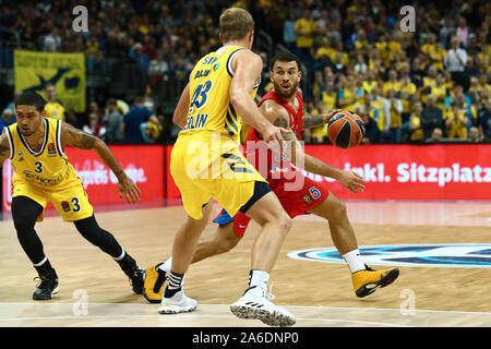 Berlino, Italien. 25 Okt, 2019. 5 Mike jamesduring Alba Berlin vs CSKA Mosca, Basketball Euroleague Meisterschaft in Berlino, Italien, 25. Oktober 2019 - LPS/Michele Morrone Credit: Michele Morrone/LPS/ZUMA Draht/Alamy leben Nachrichten Stockfoto