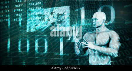 Virtueller Handel oder Auto Public Switch Schulung Stockfoto