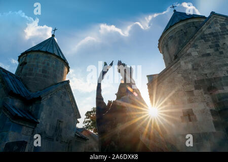 Dilijan Haghartsin Kloster und seine Tempel Stockfoto